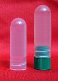 Plastic Round Transparent test tubes