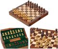 Sheesham Folding Magnetic Travel Chess Set - (7 Inch)