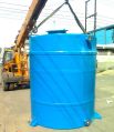 Vertical Blue Coated pp frp storage tank