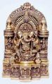 Brass Ganesh Darbar Statue