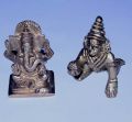 Brass Krishna Ganesh Statue