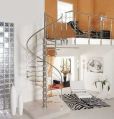 Stainless Steel Spiral Staircase