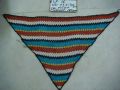 crochet triangle scarf
