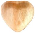 Palm Leaf Heart Shaped Plates