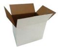 White RSC Corrugated Boxes