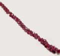 Ruby Plain Heart Shape Beads