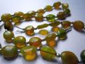 Original Yellow Opal Oval Beads
