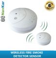 Home Office Restaurant Cordless Wireless Fire Smoke Detector Sensor Al