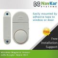 Mini Wireless Door & Window Magnetic Sensor with Burglar Alarm Bell