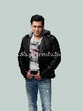 Custom Made Bollywood Star Salman Khan Black Lamb Leather Jacket