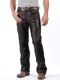 Mens Leather Trouser