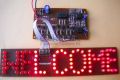 Welcome LED Display Board Circuit