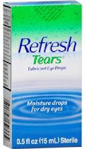 Refresh tears lubricant eye drop