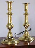 Brass Set of Candle Stand